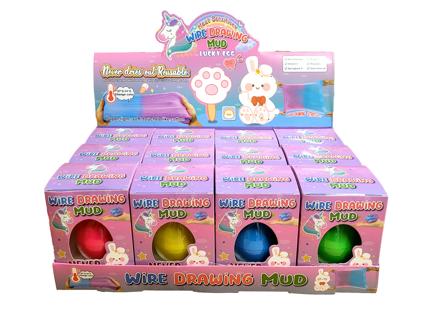Wire Drawing Mud Putty - Lucky Egg Ace Trading Canada