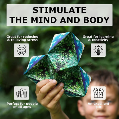 Magic Cube Shape Shifting Box (GST/HST break)