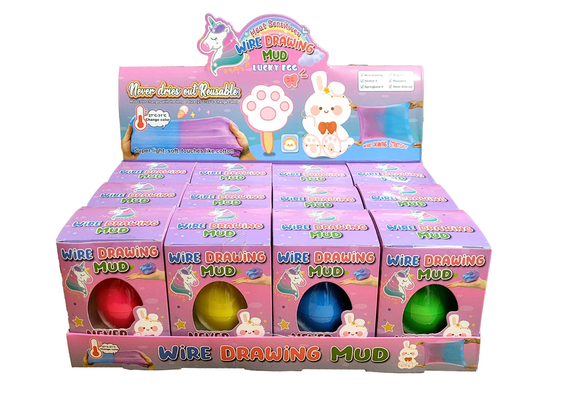 Wire Drawing Mud Putty - Lucky Egg Ace Trading Canada