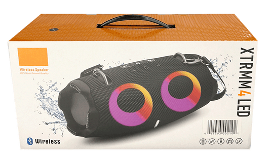 X TRMM 4 LED Portable Bluetooth Speaker