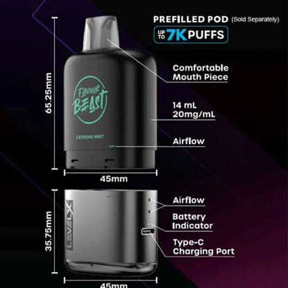 [Clearance] FLAVOUR BEAST - Level X - POD